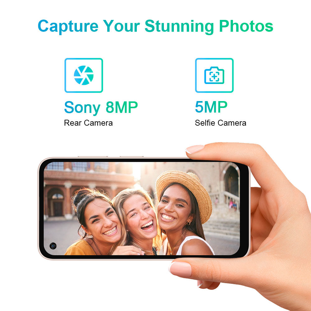 Qin 3 Ultra Android 12 Smart button mobile phone, 5.02’’ IPS Screen,MTK G99 Processor, Small and Lightweight, 8MP Rear + 5MP Ultra-Wide Front Camera, Supports Google Play Store, 2500mAh Battery